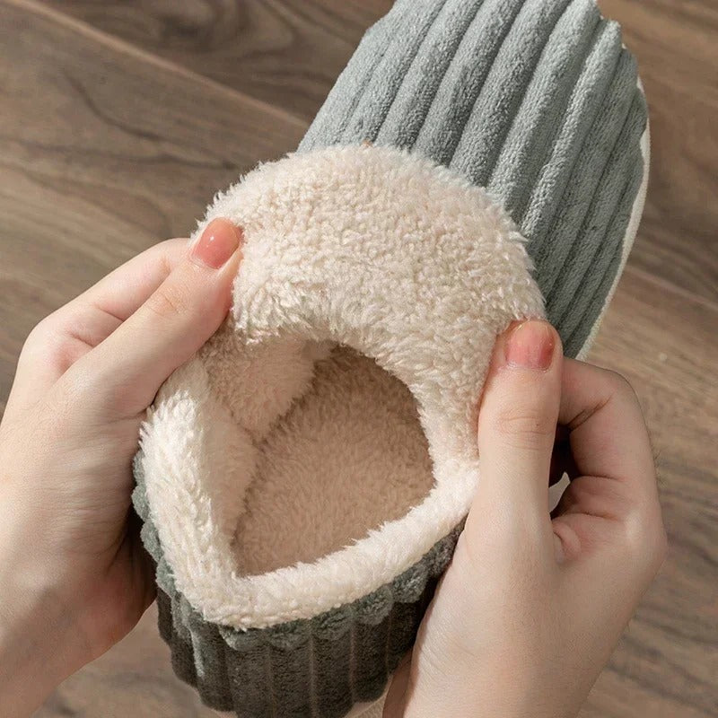 Chaussons d'Hiver Chauds et Douillets
