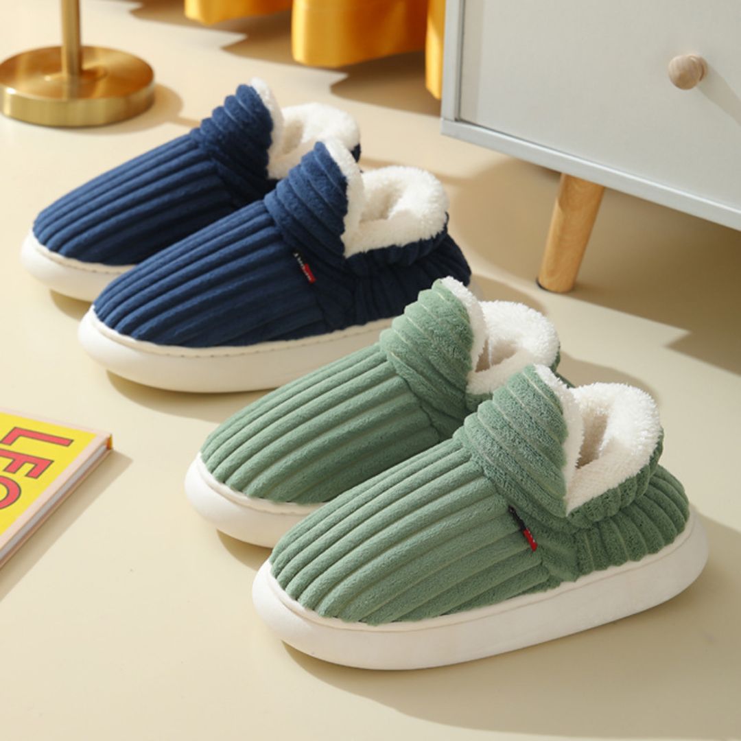 Chaussons d'Hiver Chauds et Douillets